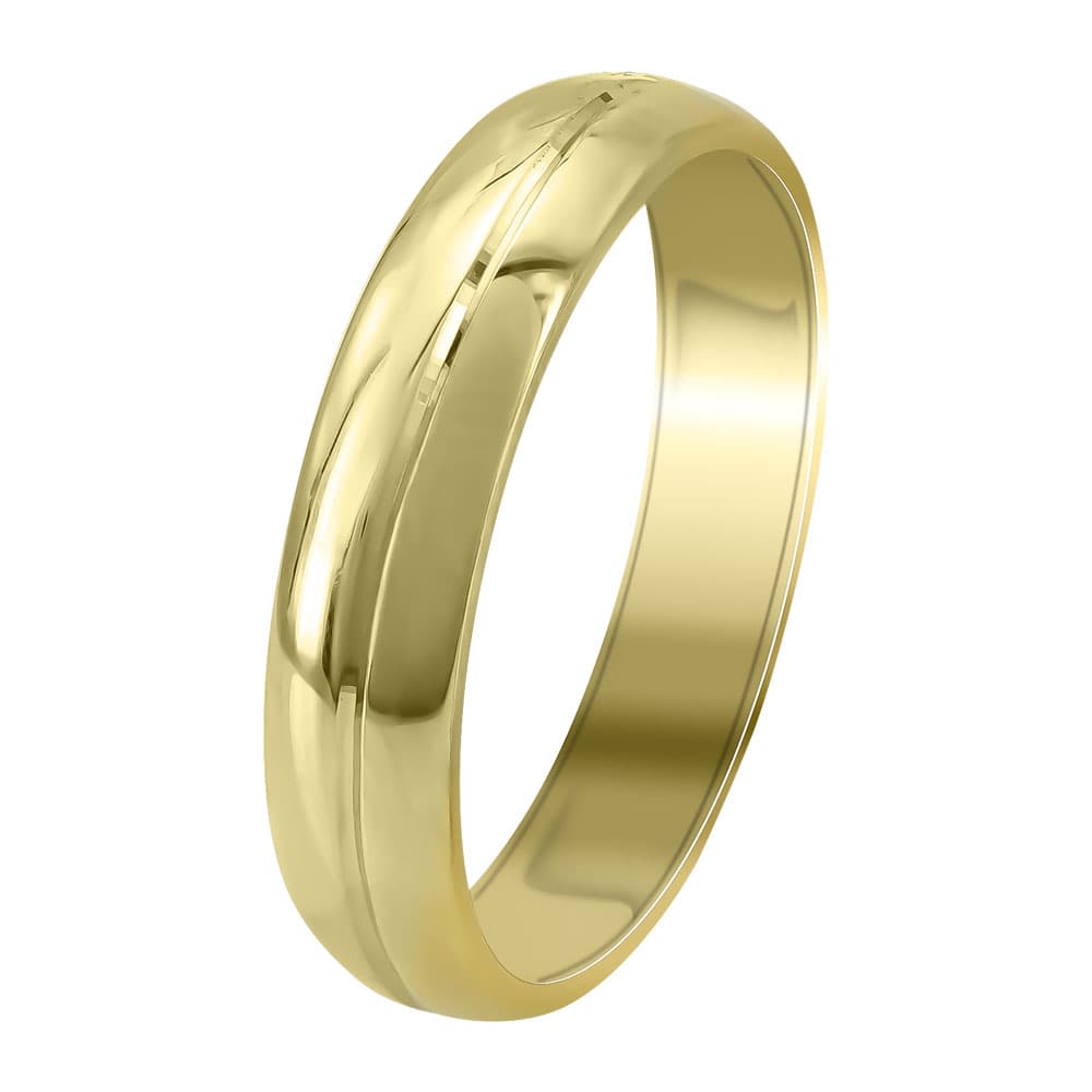 Women's Wedding Bands Gofas Gold