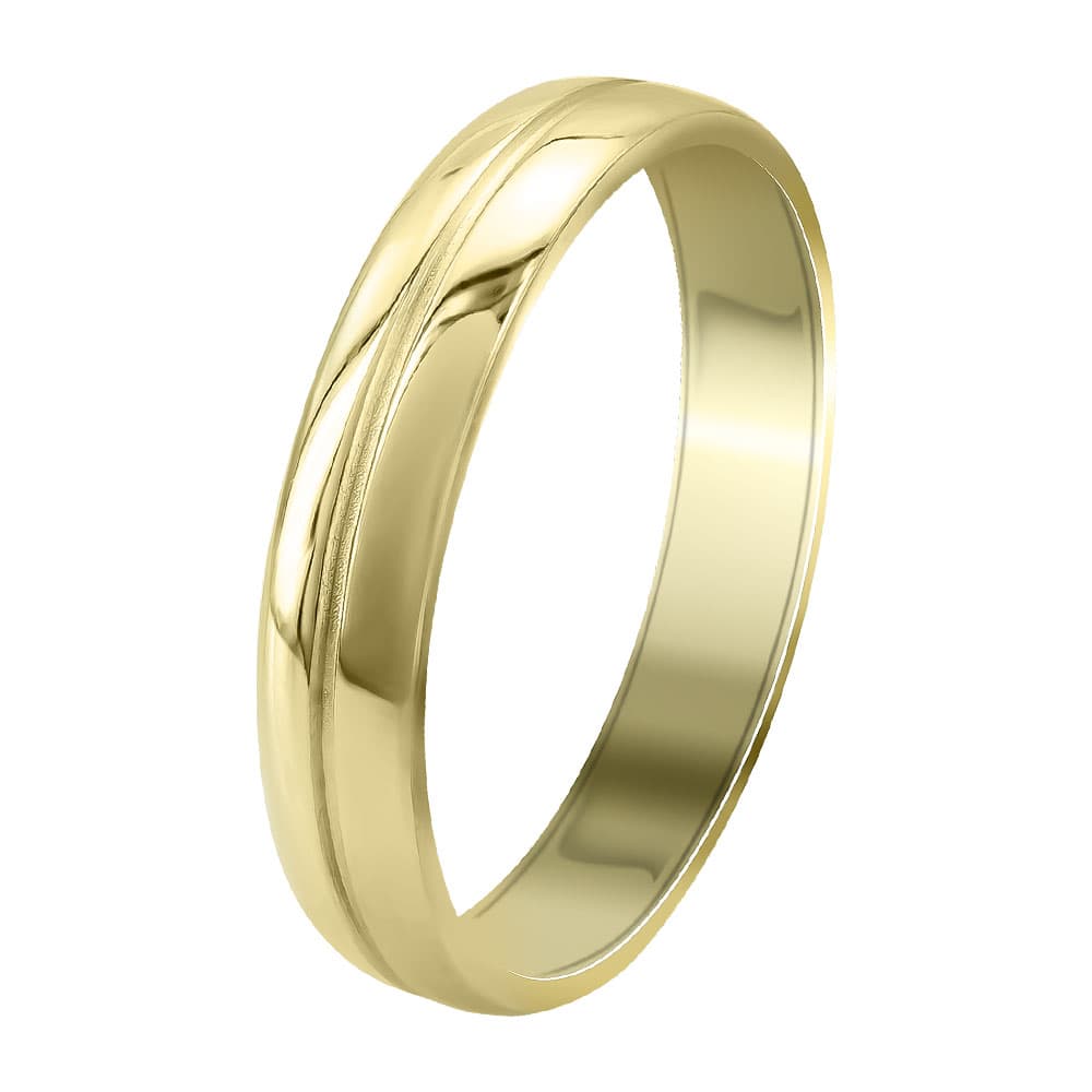 Women's Wedding Bands Gofas Gold