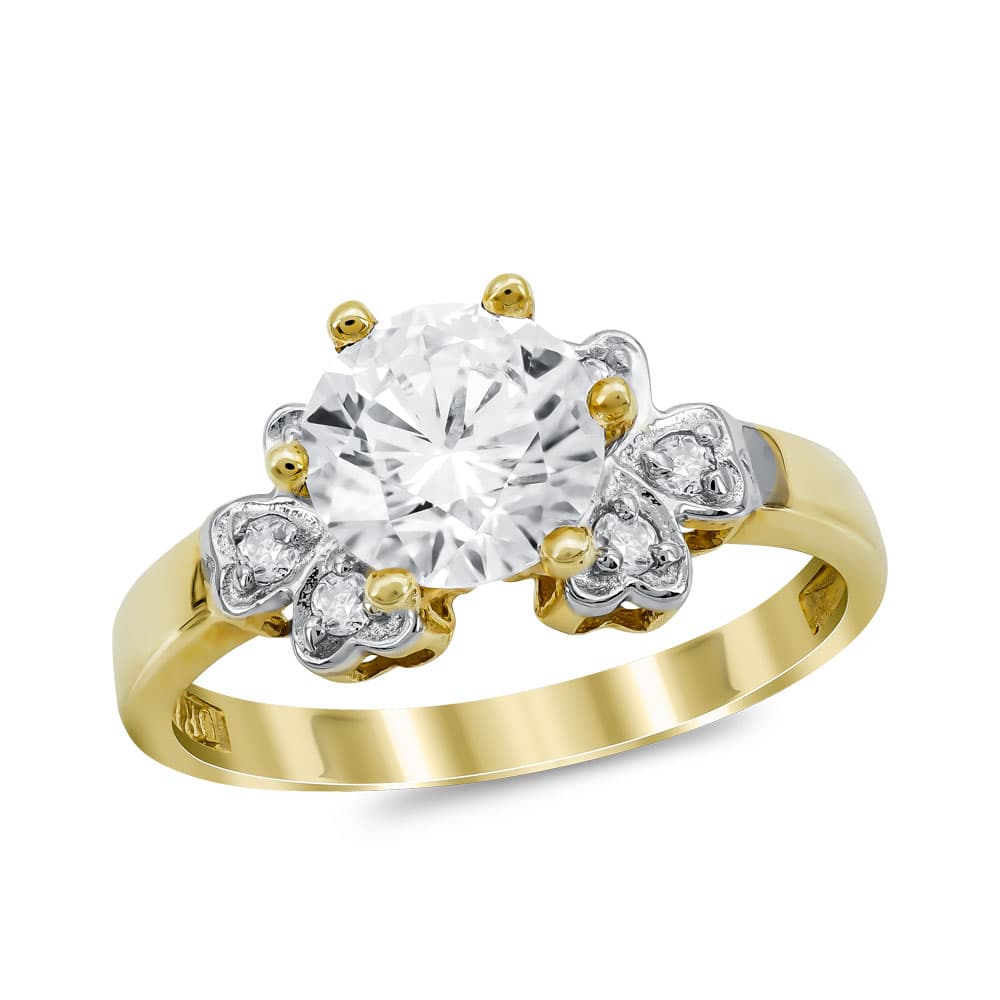 Women's Engagement Rings Gofas Gold