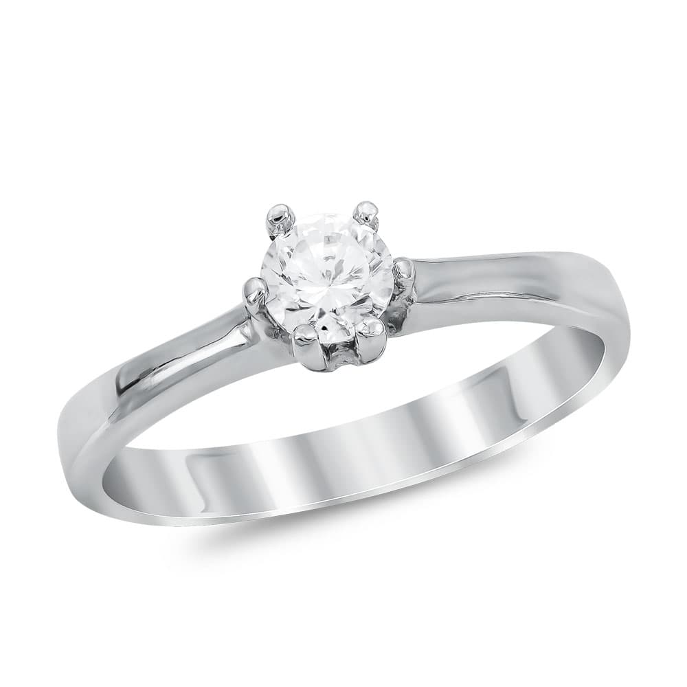 Women's Engagement Rings Gofas Silver