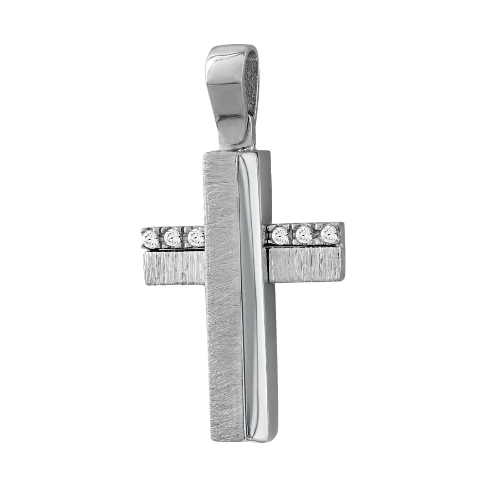 Girls' Baptism Crosses Gofas Silver