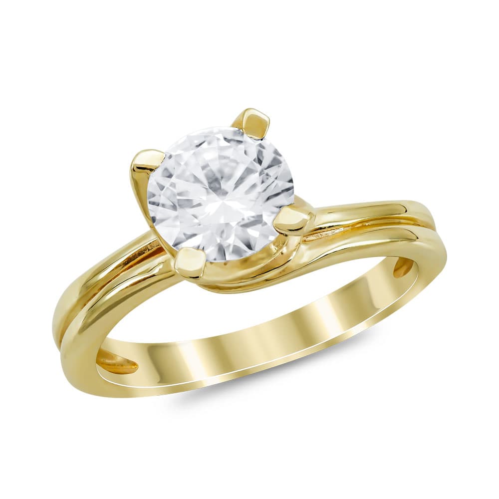 Women's Engagement Rings Gofas Gold