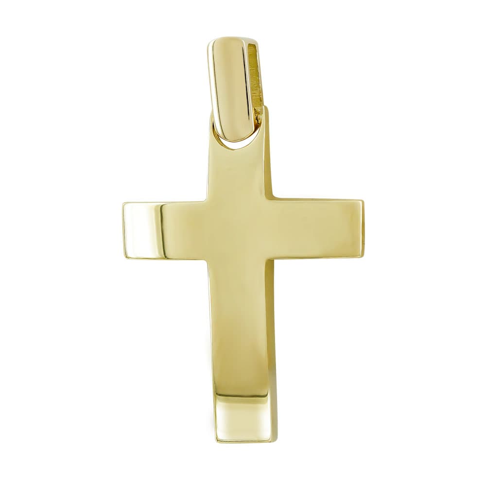 Boys' Baptism Crosses Gofas Gold