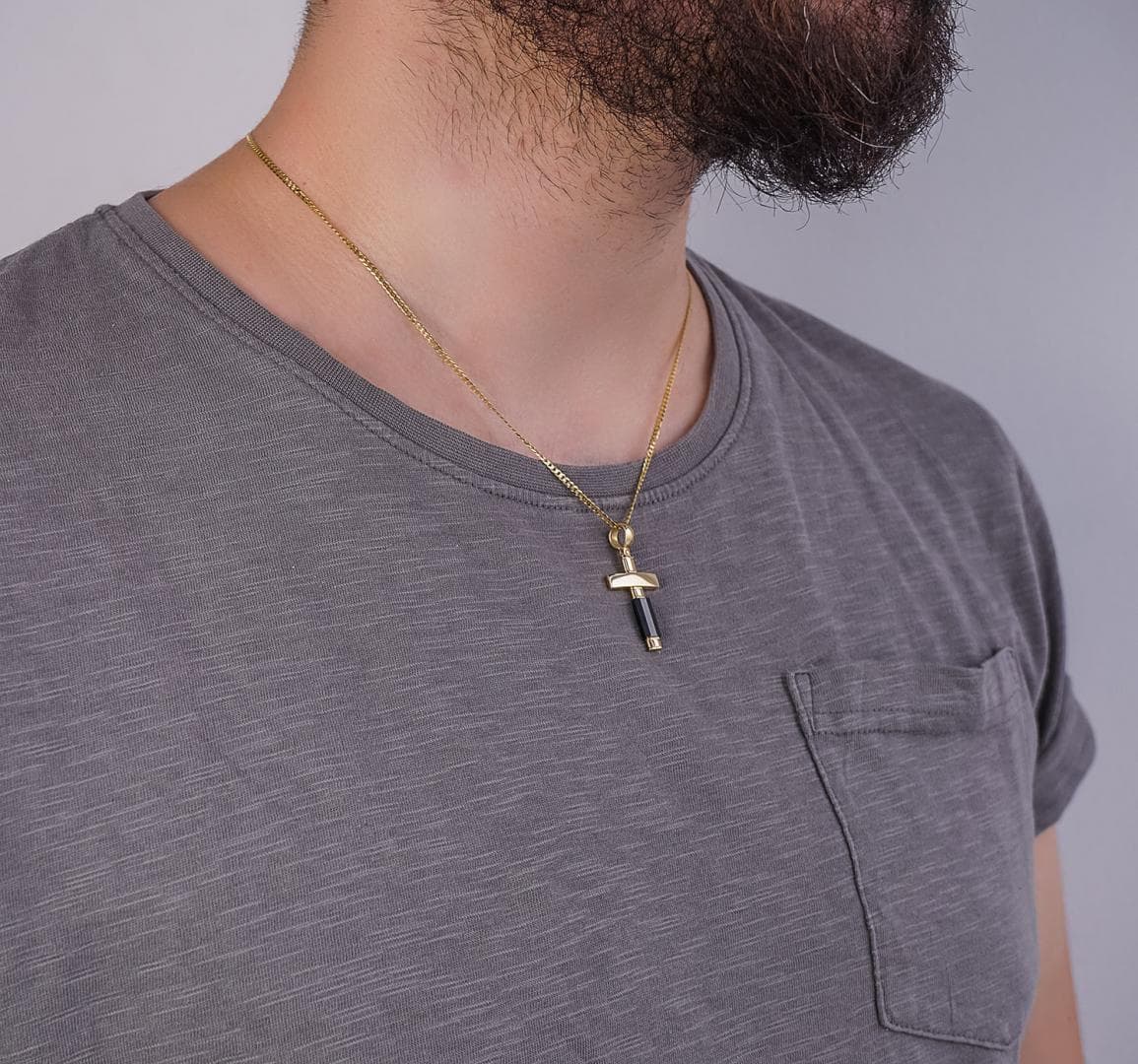 Boys' Baptism Crosses Gofas Gold