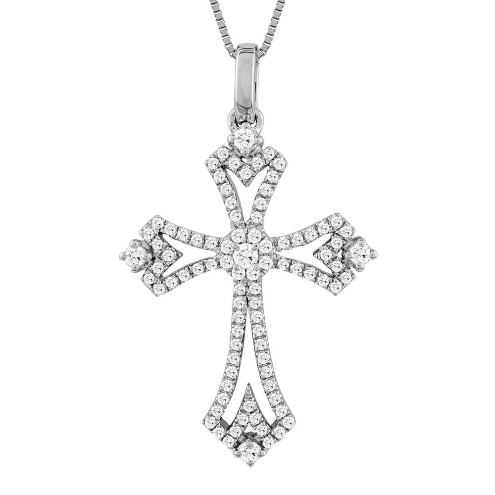 Girls' Baptism Crosses Gofas Silver