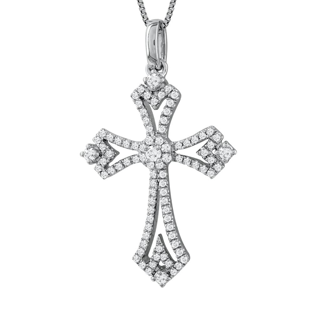 Girls' Baptism Crosses Gofas Silver
