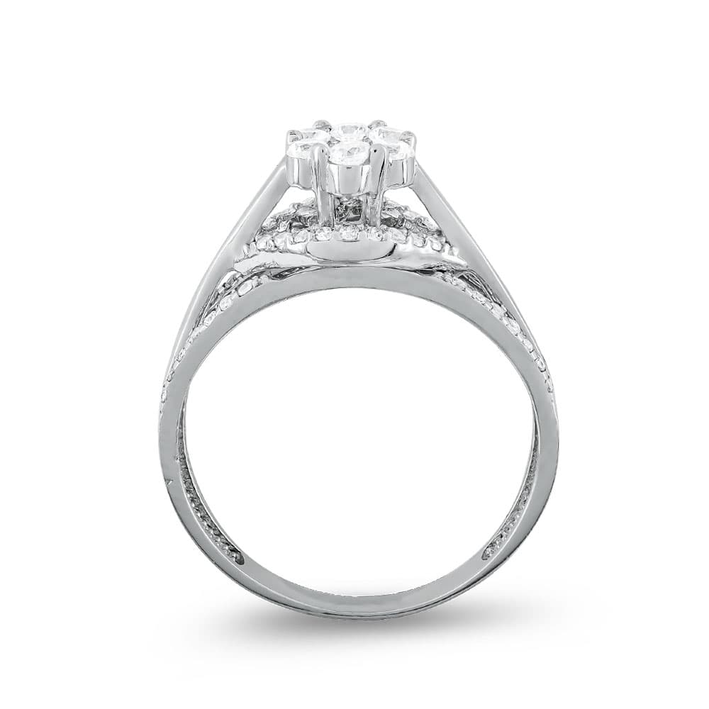 Women's Engagement Rings Gofas Silver
