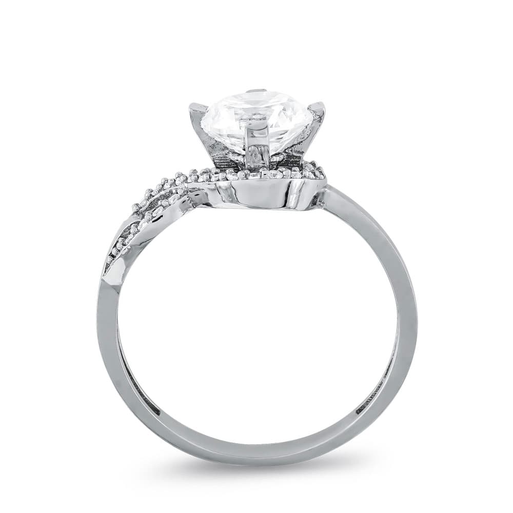 Women's Engagement Rings Gofas Silver
