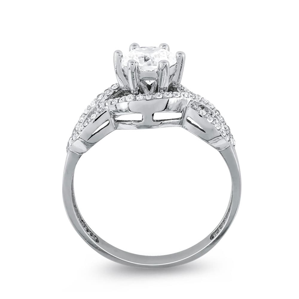 Women's Engagement Rings Gofas Silver