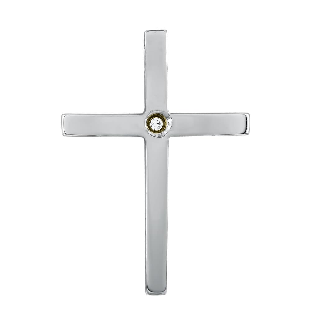 Girls' Baptism Crosses Gofas Silver