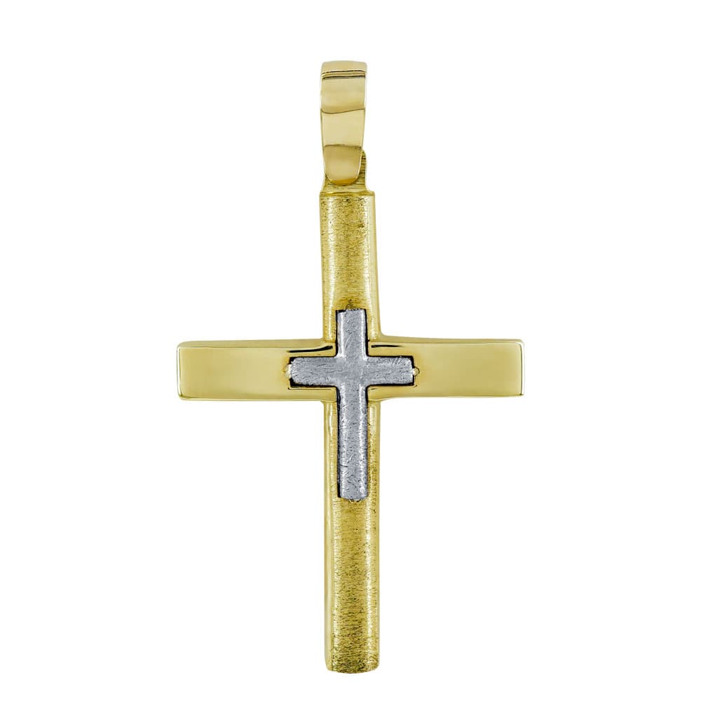 Boys' Baptism Crosses Gofas Gold