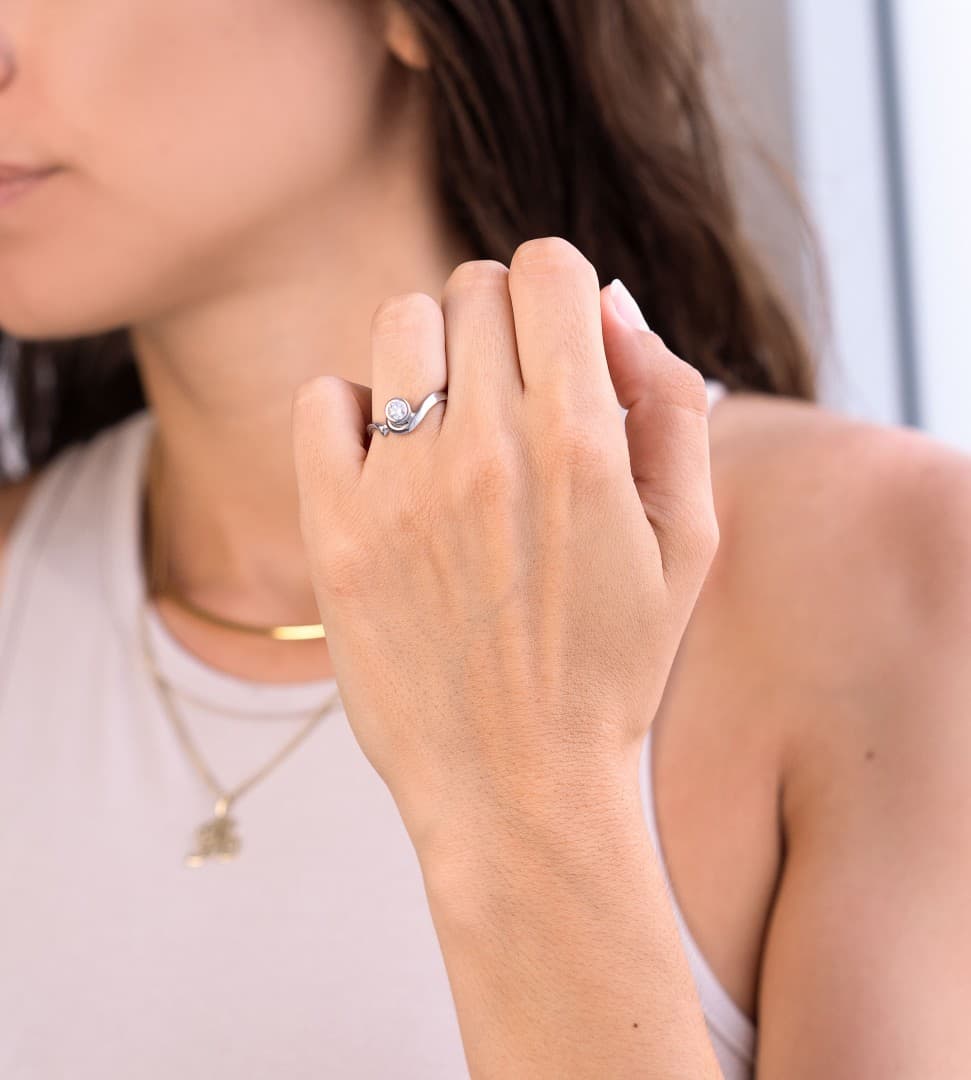 Women's Rings Gofas Silver