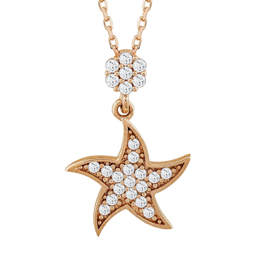 Women's Necklaces Gofas Rose Gold