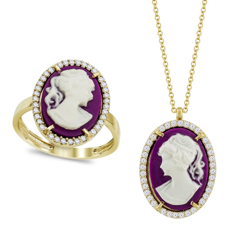 Κίτρινο Χρυσό Σετ K14 SET227