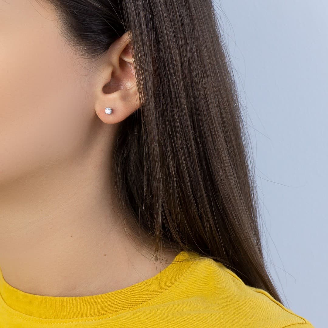 Women's Earrings Gofas Silver