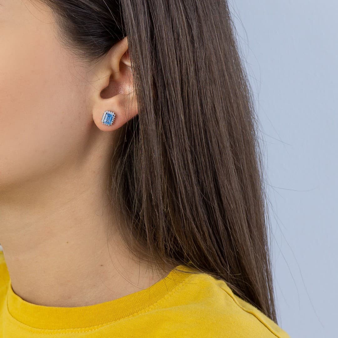 Women's Earrings Gofas Silver