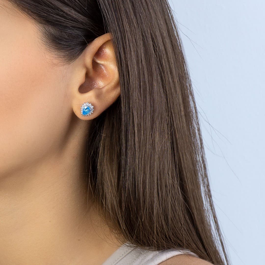 Women's Earrings Gofas Silver