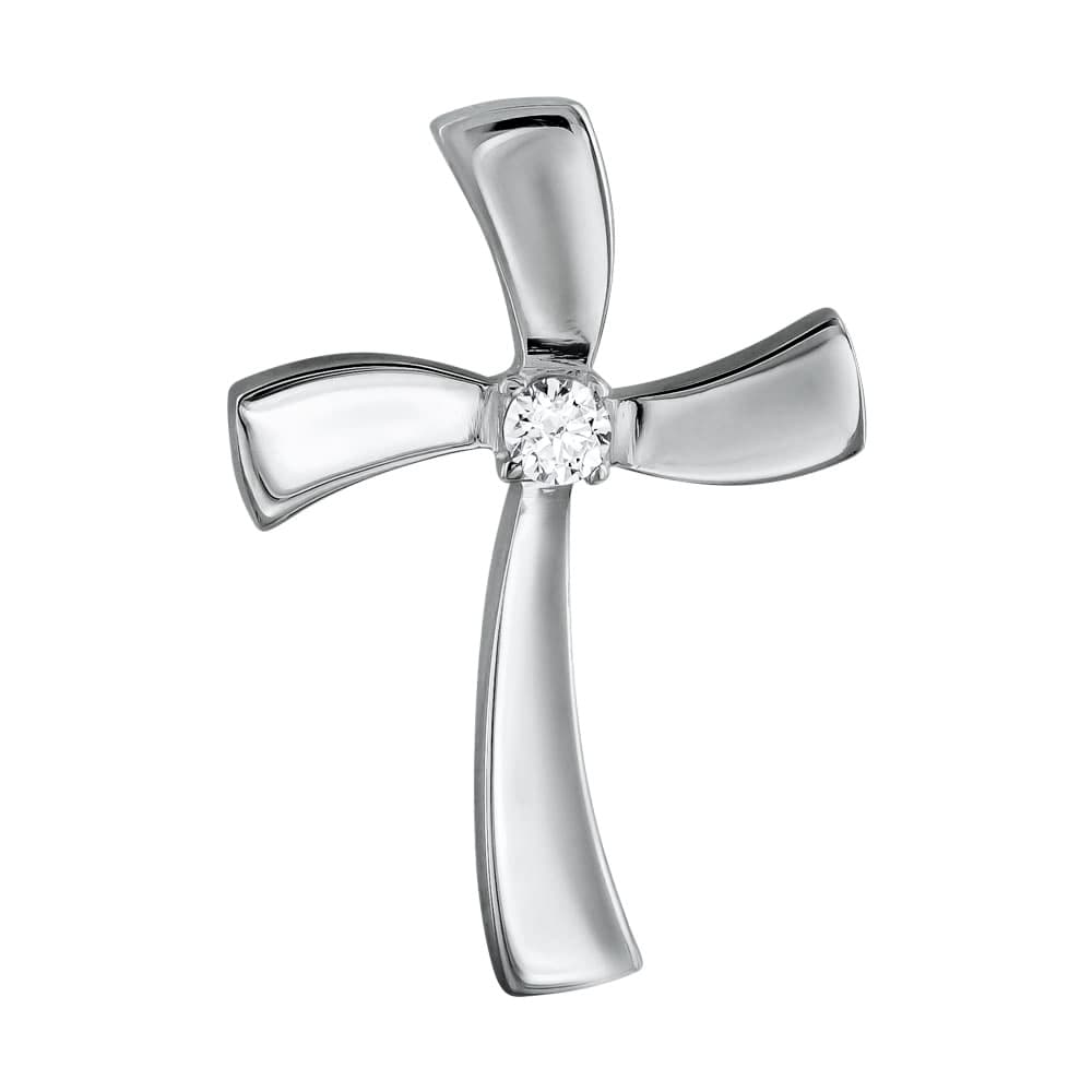 Girls' Baptism Crosses Gofas Silver
