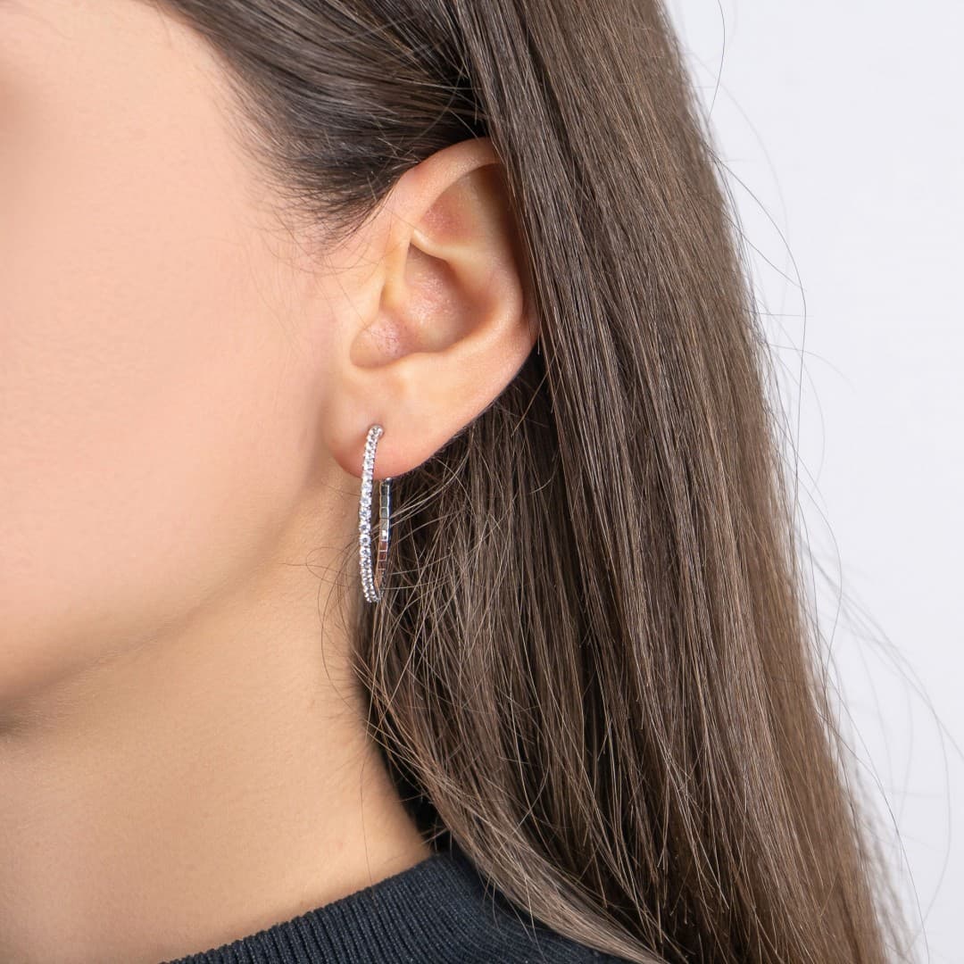 Women's Earrings Gofas Silver