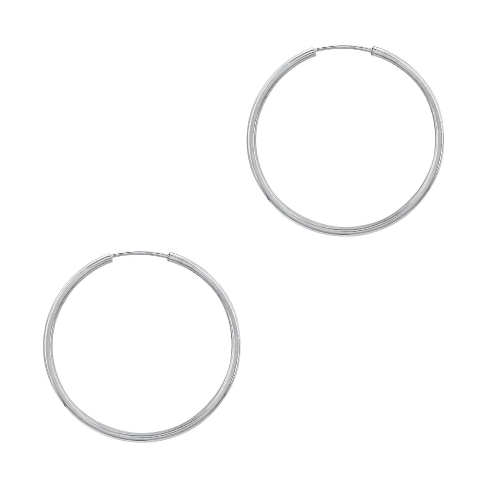 Women's Hoop Earrings Gofas Silver