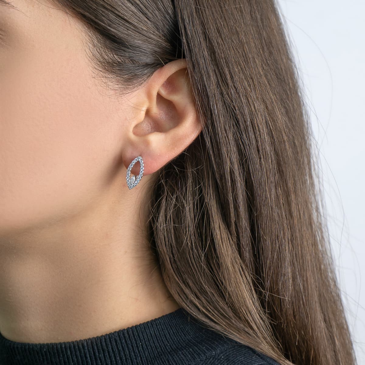 Women's Earrings Gofas Silver