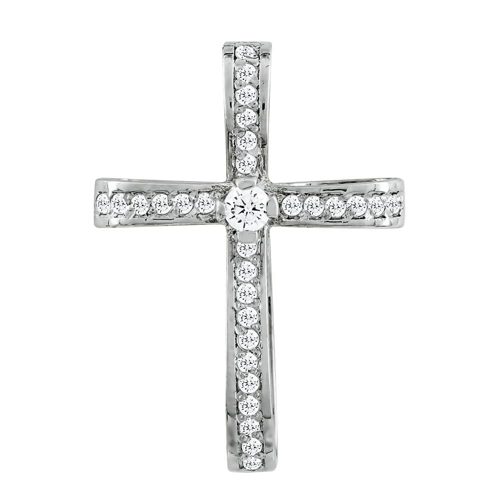 Girls' Baptism Crosses Gofas Silver