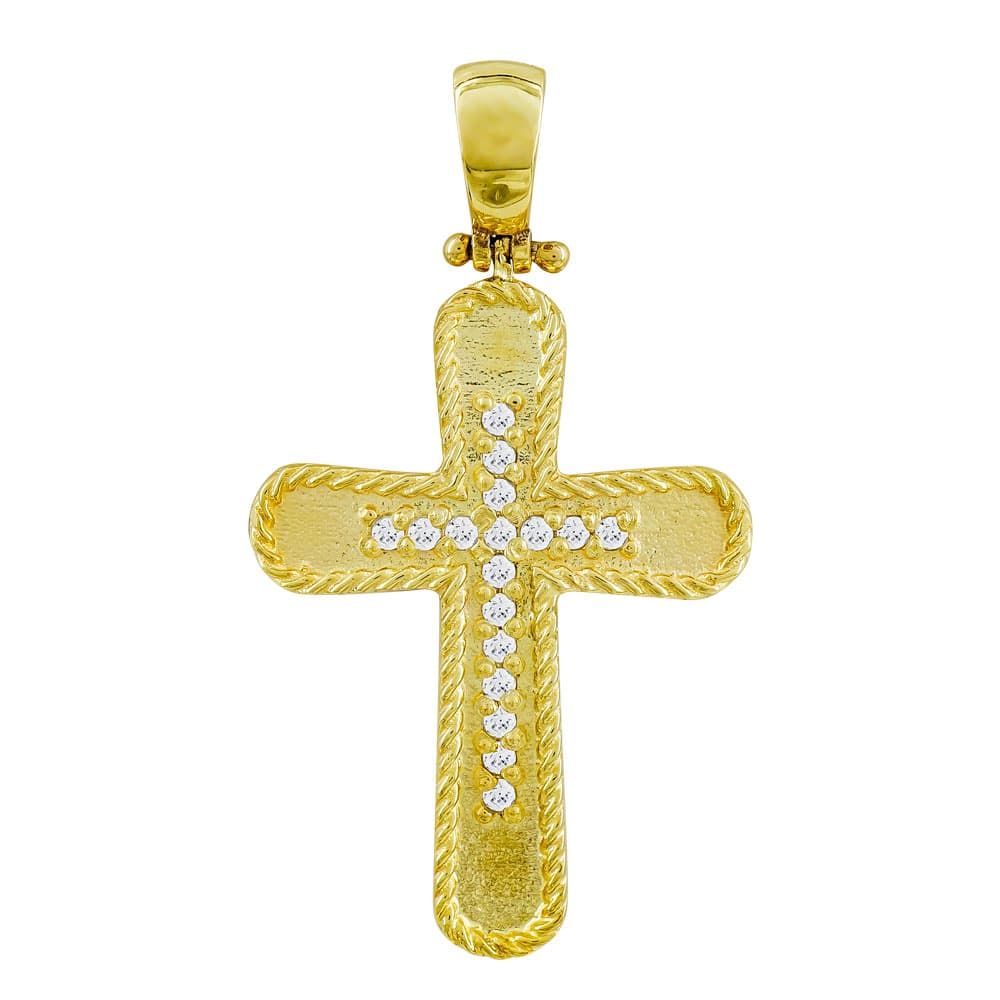 Girls' Baptism Crosses Gofas Gold