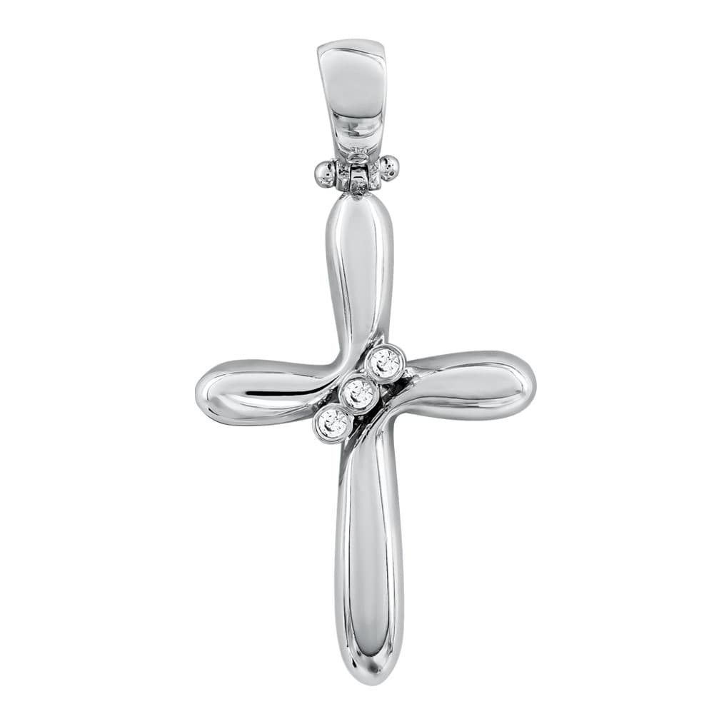 Girls' Baptism Crosses Gofas Silver