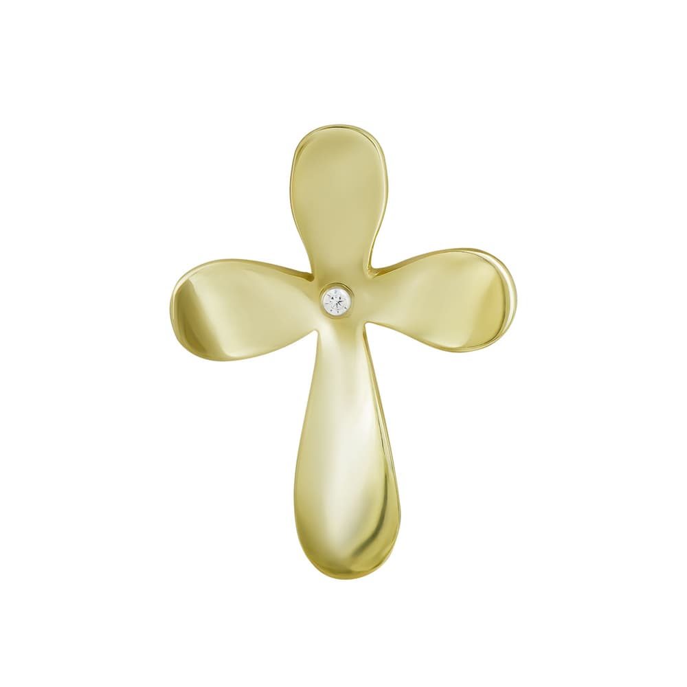 Girls' Baptism Crosses Gofas Gold