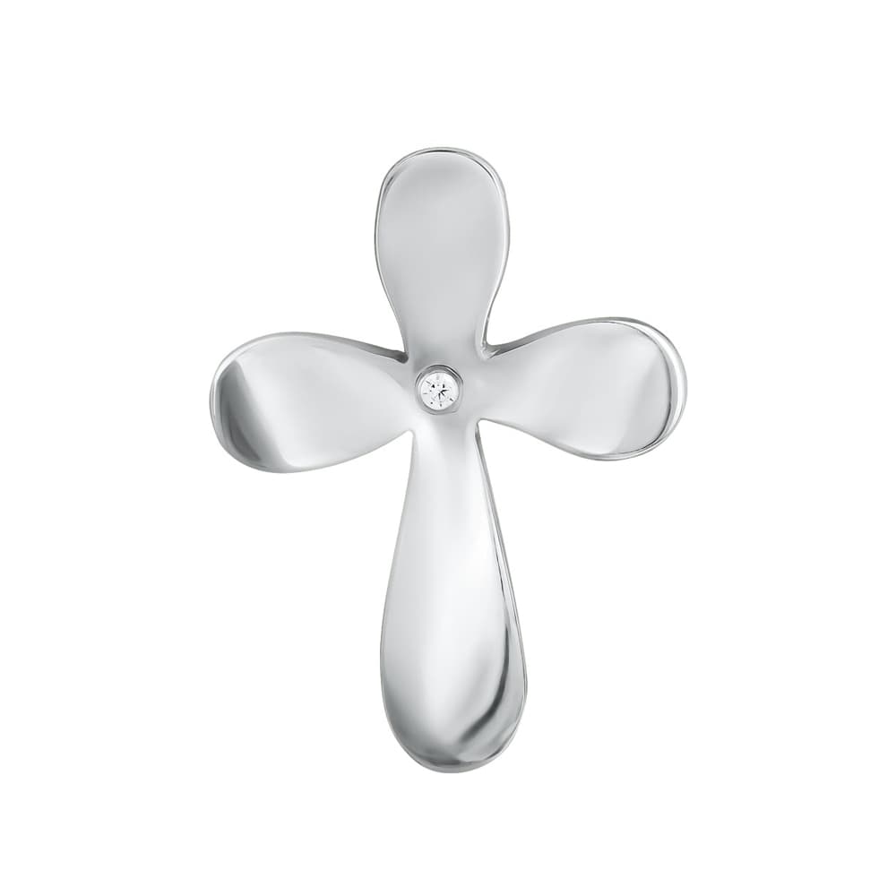 Girls' Baptism Crosses Gofas Silver