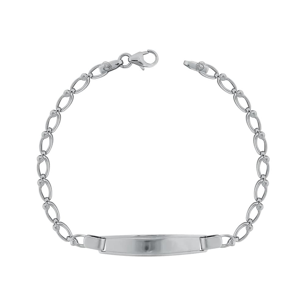 Παιδική Ταυτότητα από Λευκό Χρυσό Κ9 TVR449