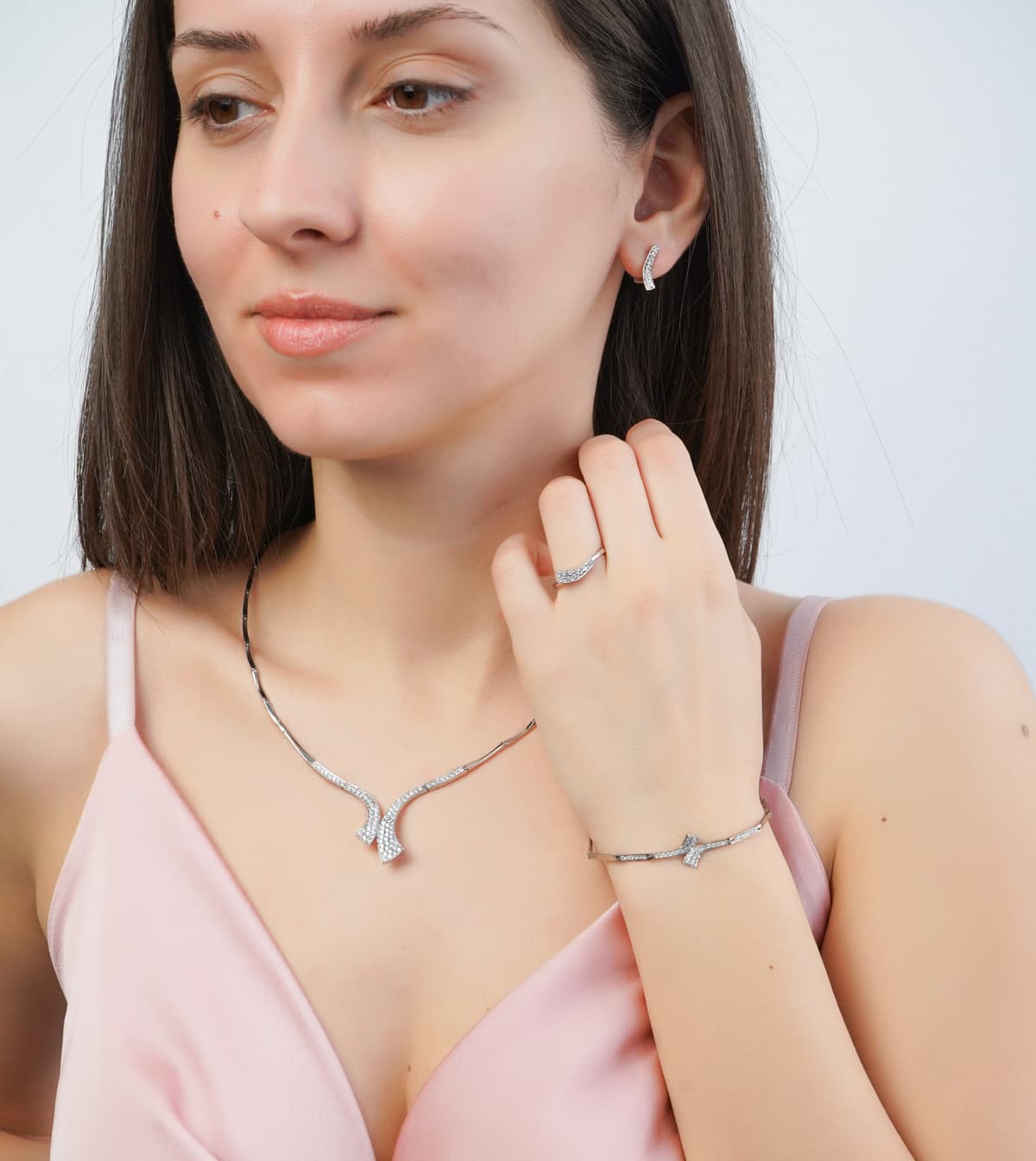 Women's Necklaces Gofas Silver