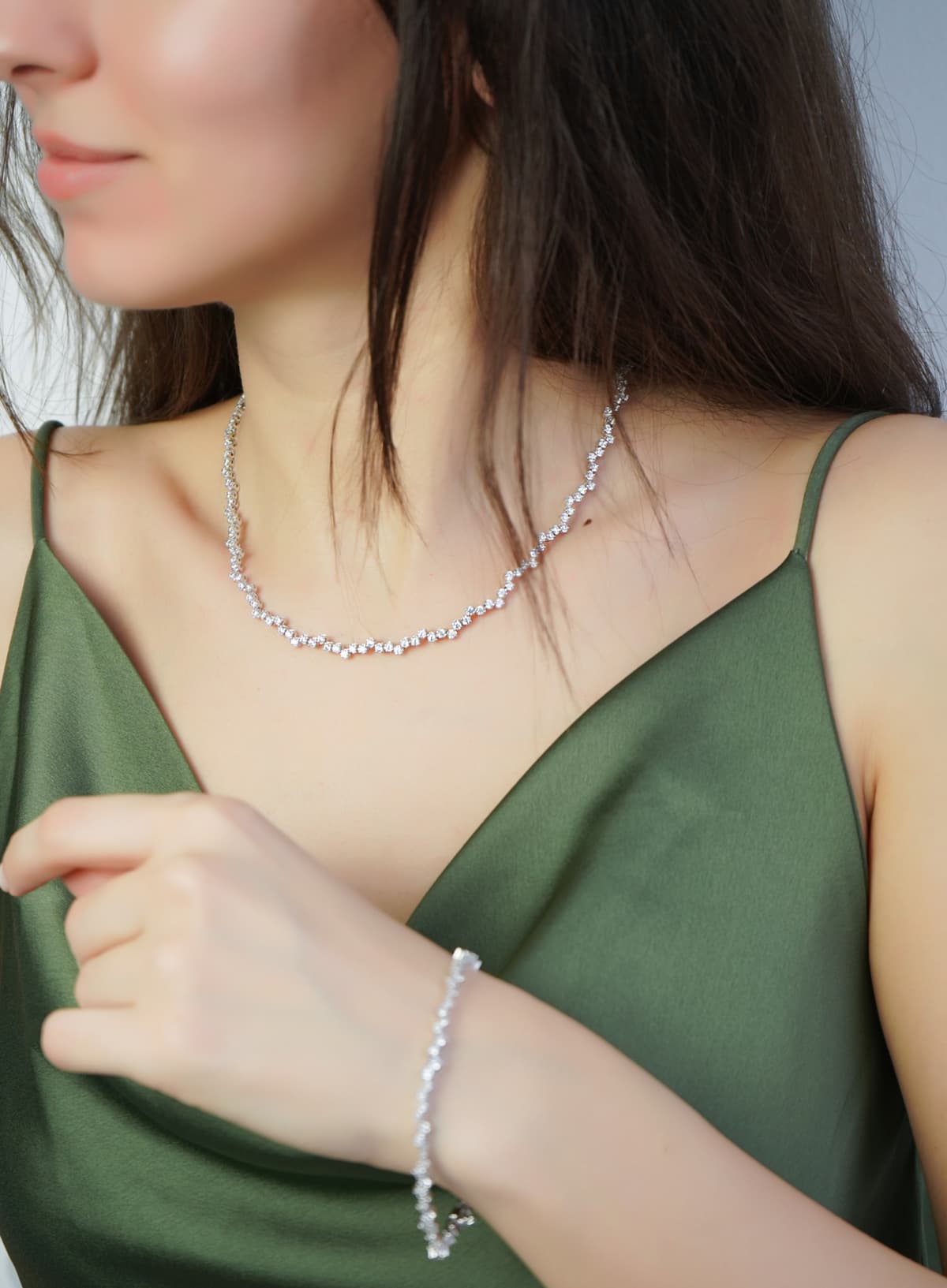 Women's Necklaces Gofas Silver