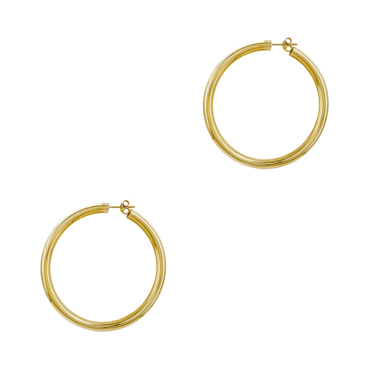 Women's Hoop Earrings Gofas Gold