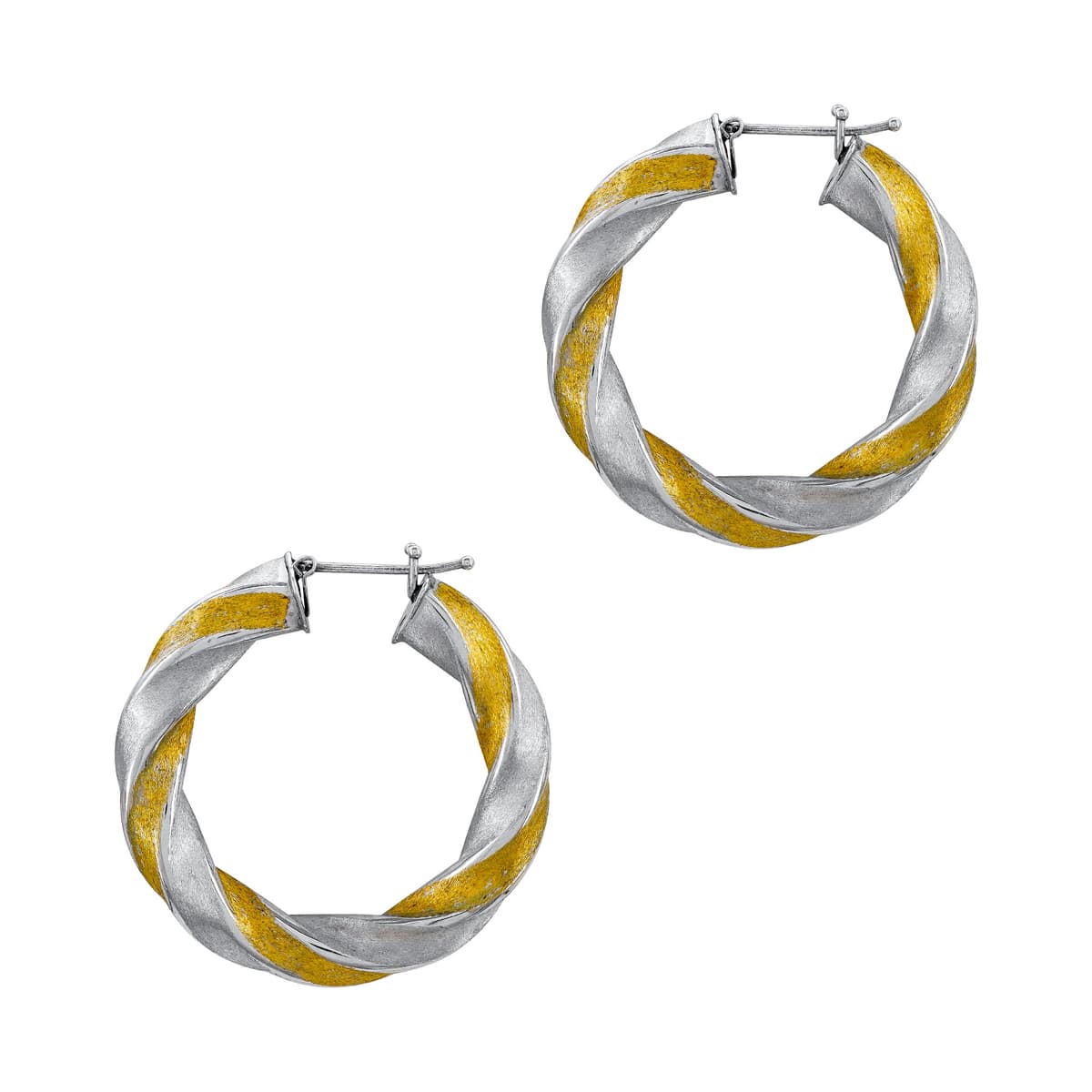 Women's Hoop Earrings Gofas Gold