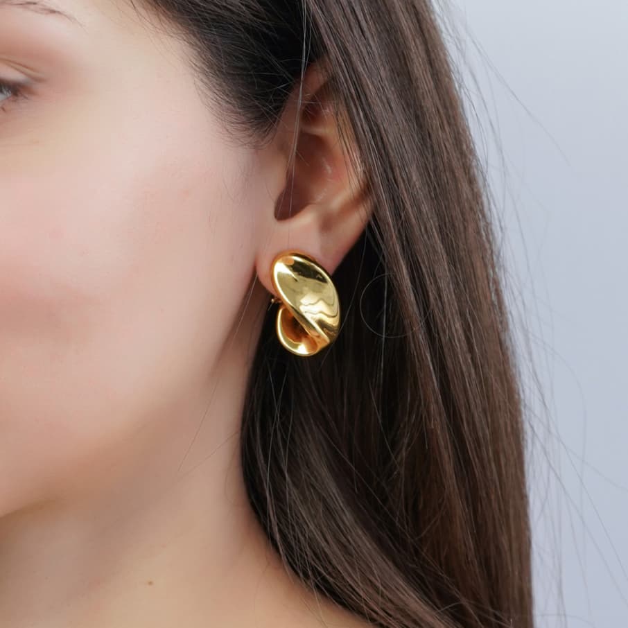Women's Earrings Gofas Gold