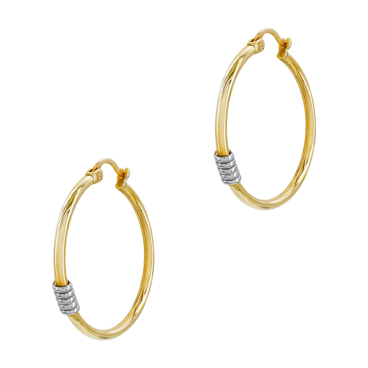 Σκουλαρίκια Κρίκοι από Kίτρινο Χρυσό 14 Καρατίων SK1389