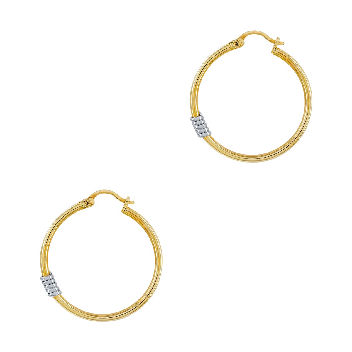 Women's Hoop Earrings Gofas Gold