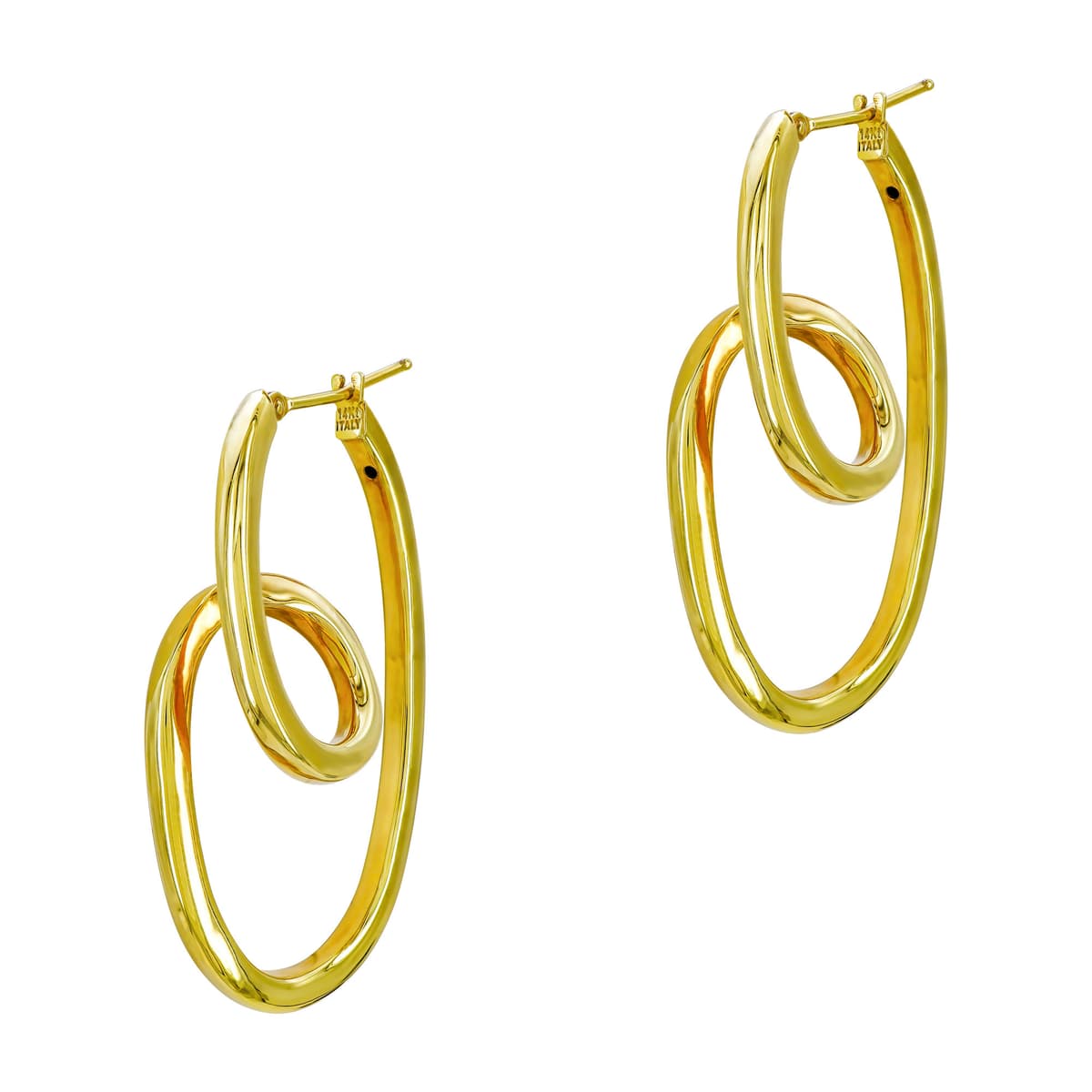 Women's Hoop Earrings Gofas Gold