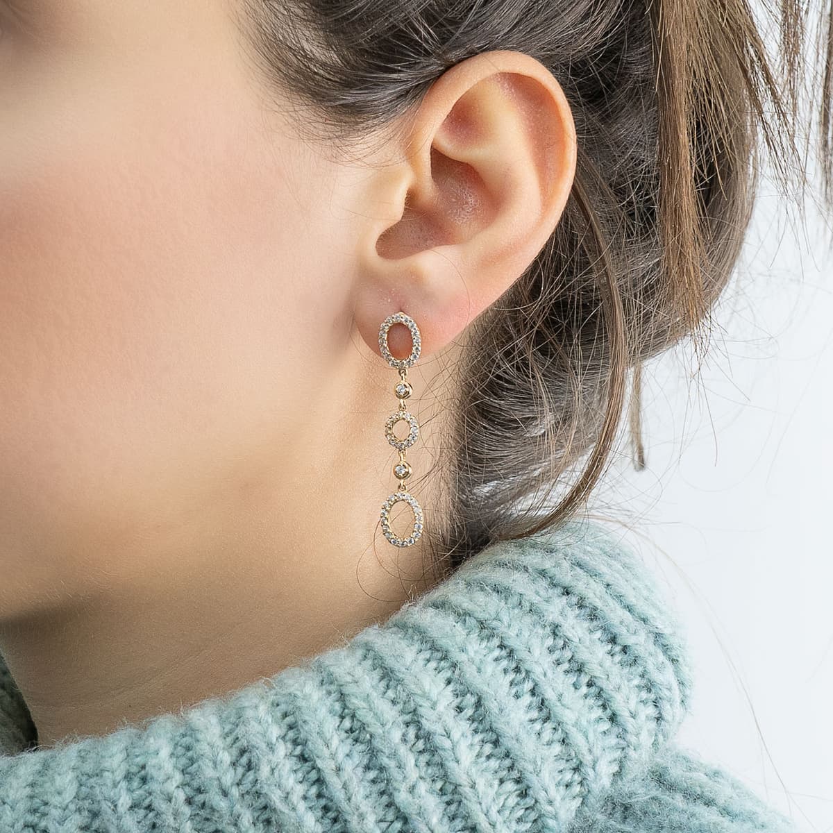 Women's Earrings Gofas Gold