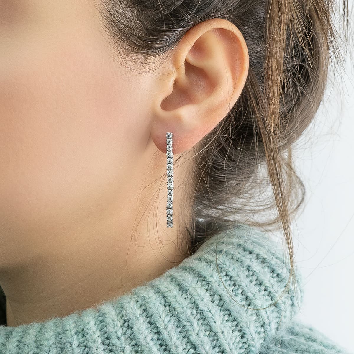 Women's Earrings Gofas Silver