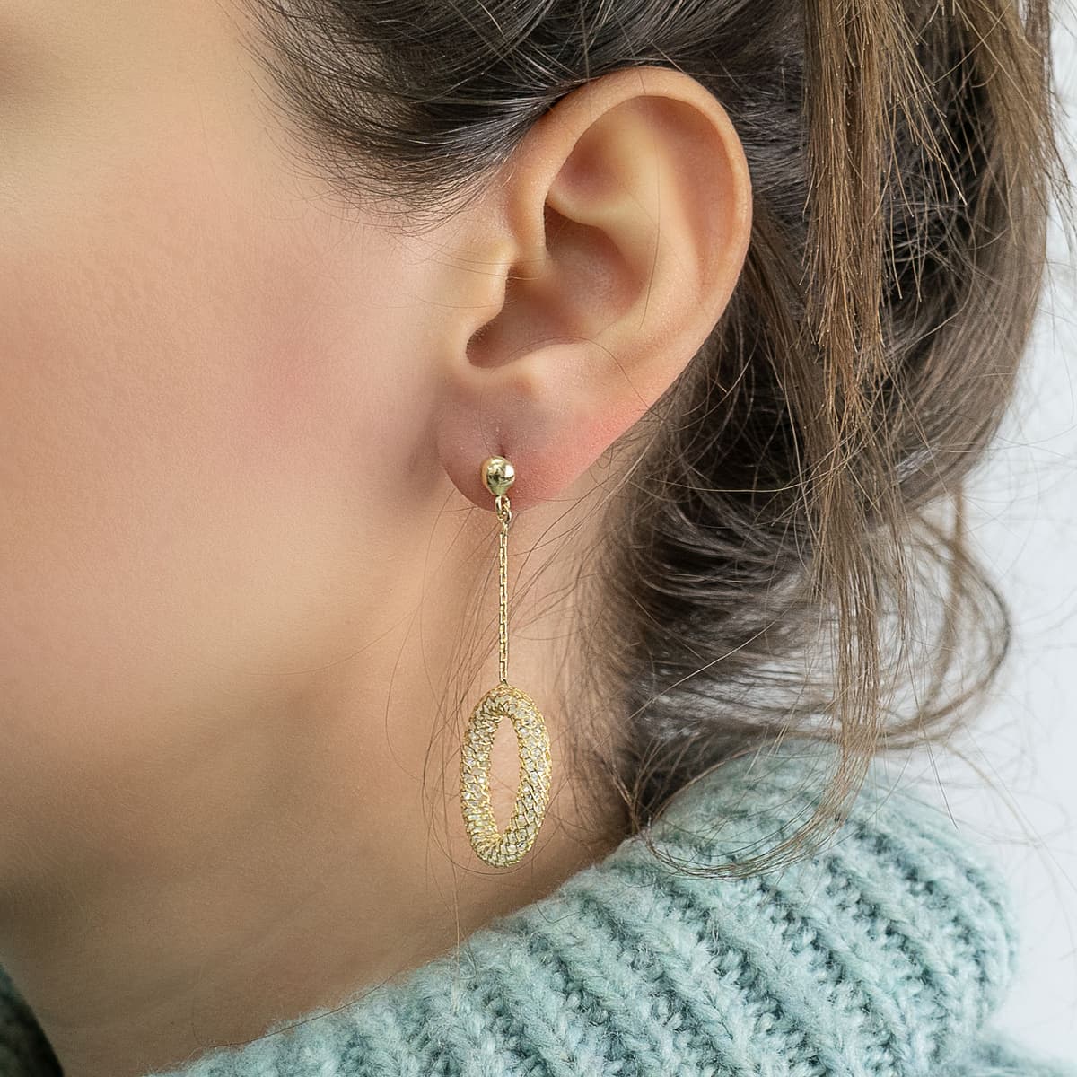 Women's Earrings Gofas Gold