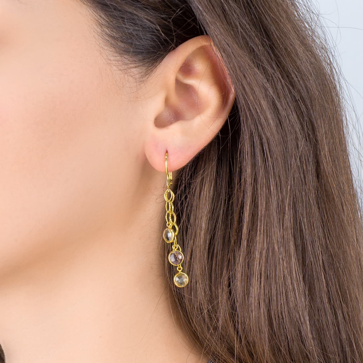 Women's Earrings Gofas Gold