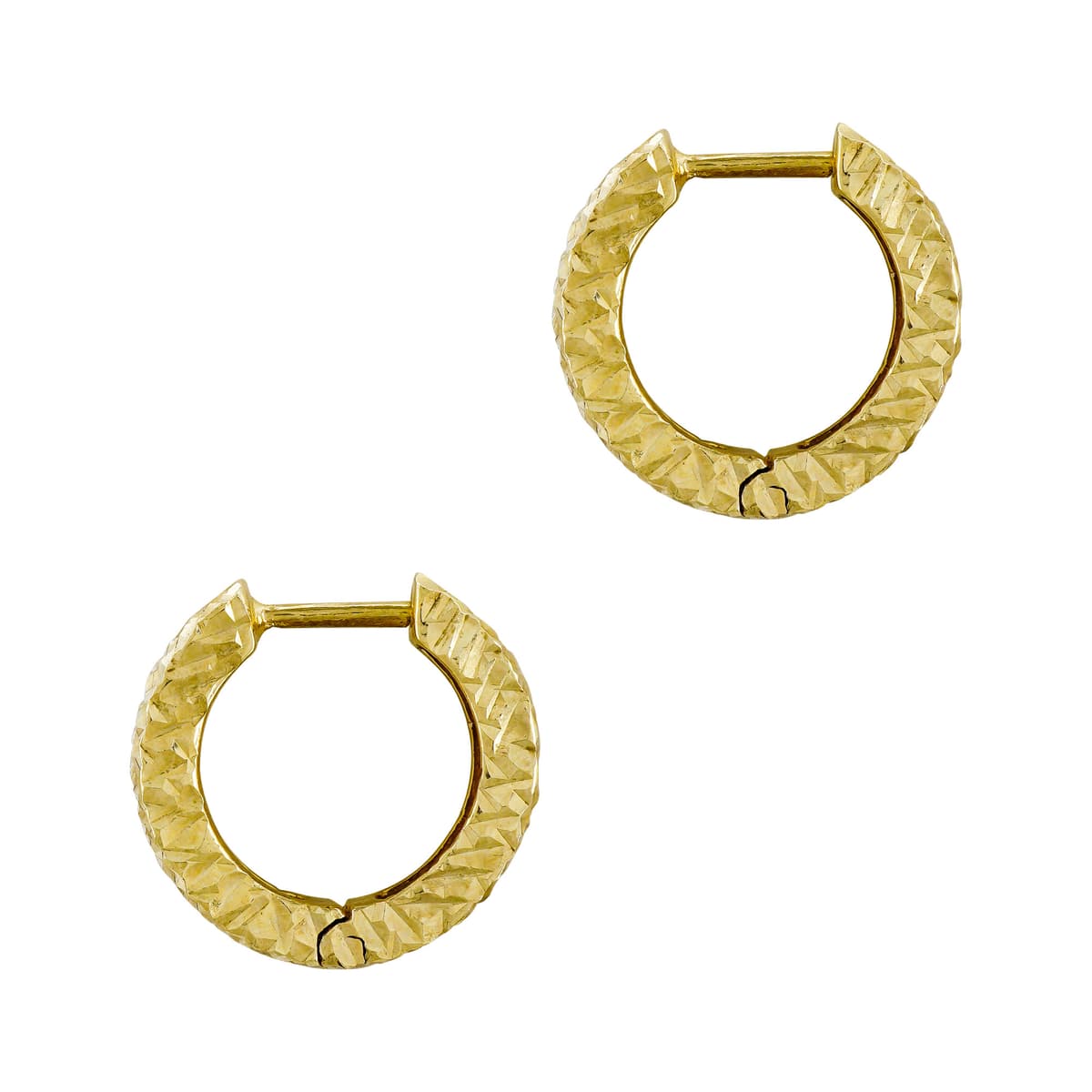 Women's Hoop Earrings Gofas Gold