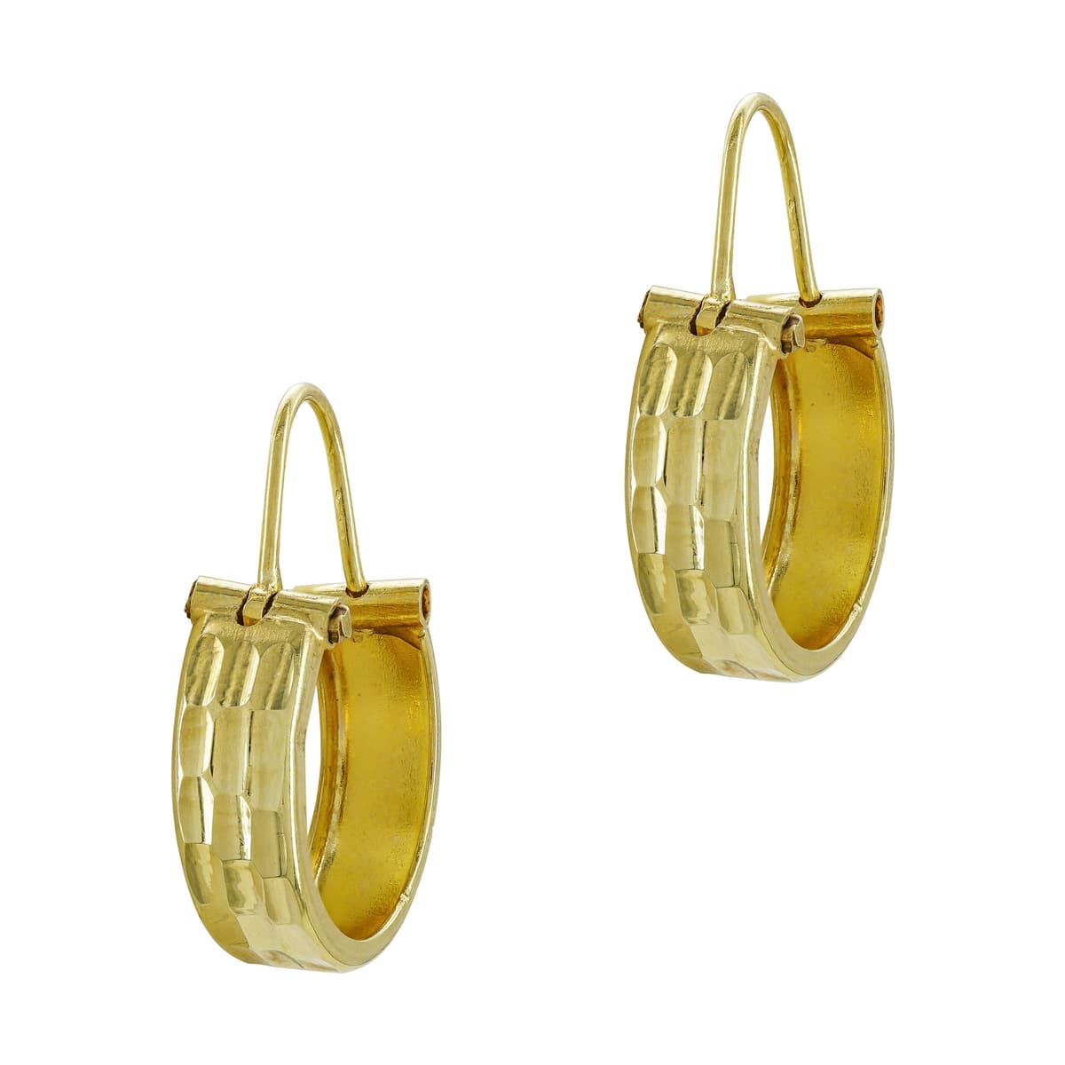 Women's Hoop Earrings Gofas Gold