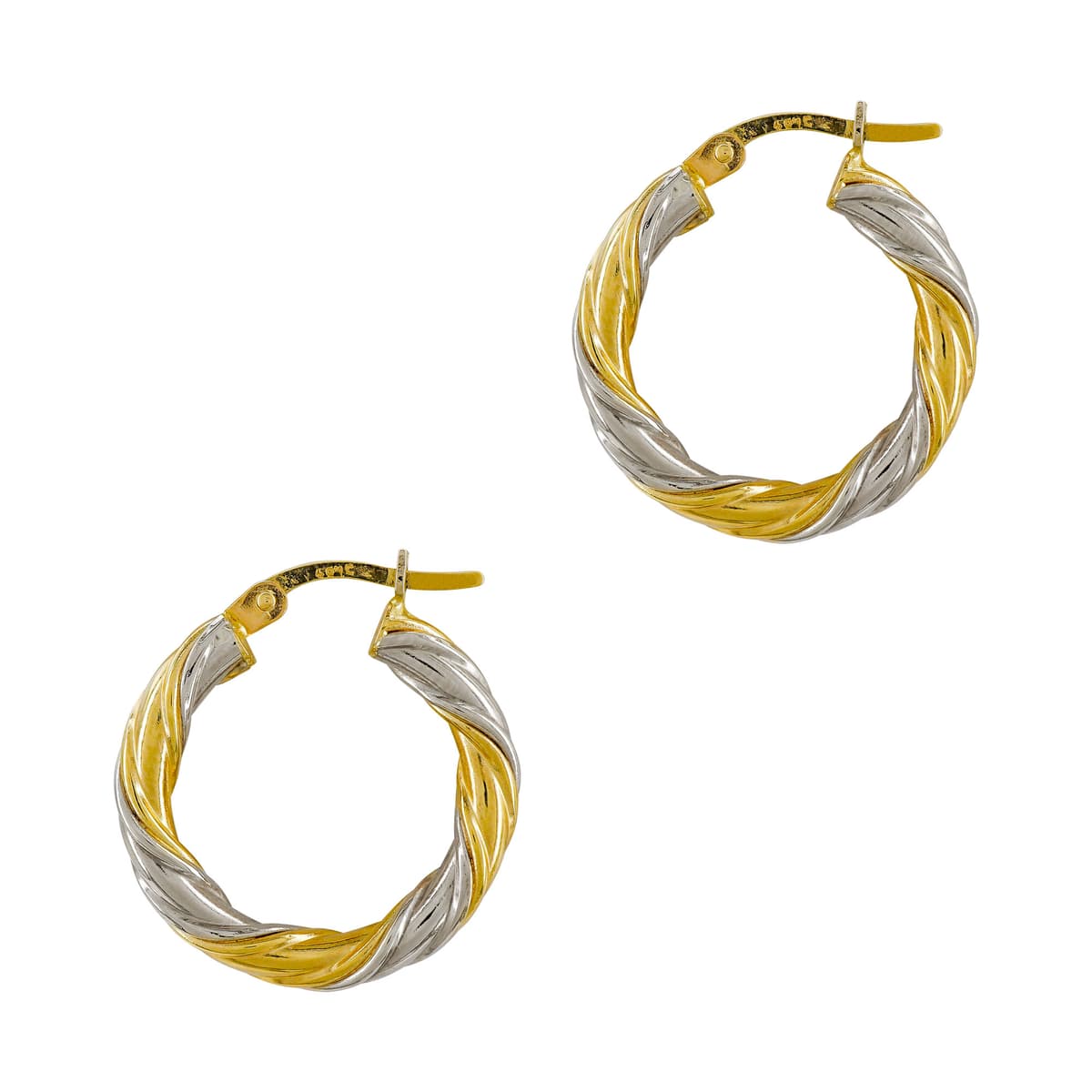 Women's Hoop Earrings Gofas Gold