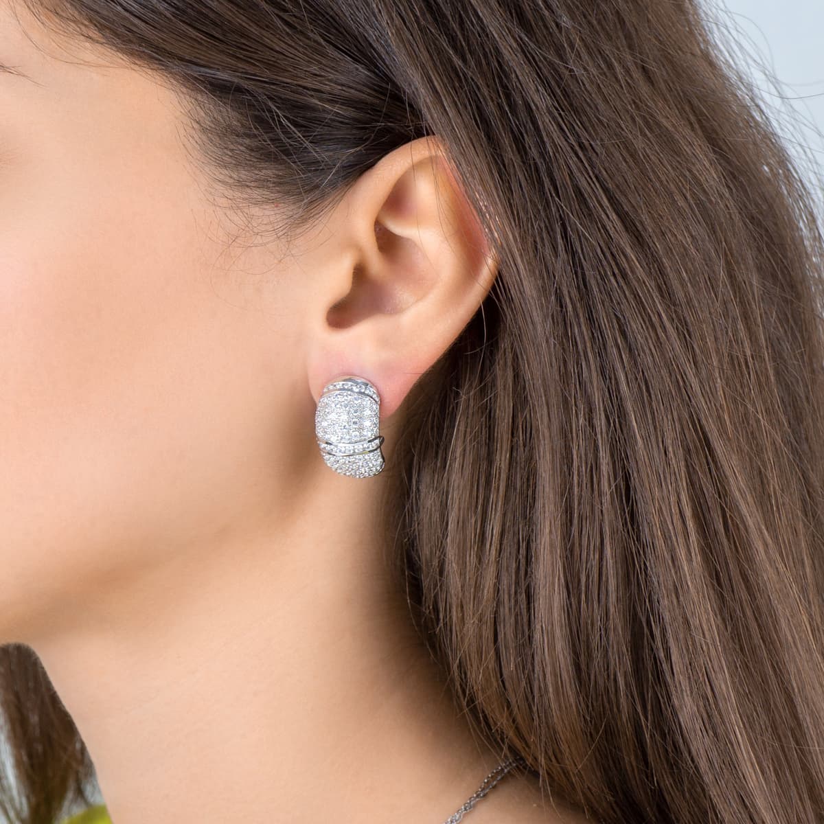 Women's Earrings Gofas Silver