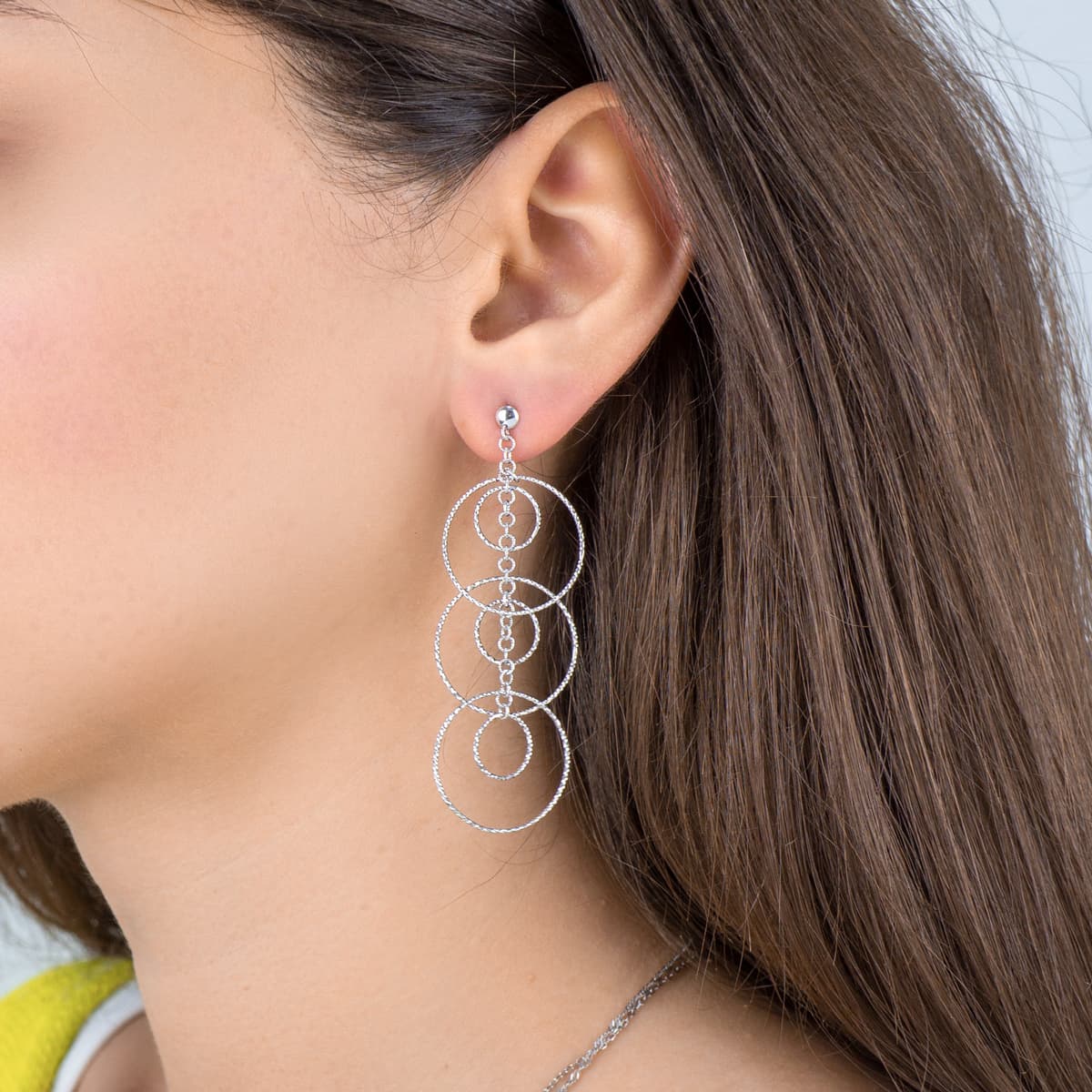 Women's Earrings Gofas Silver