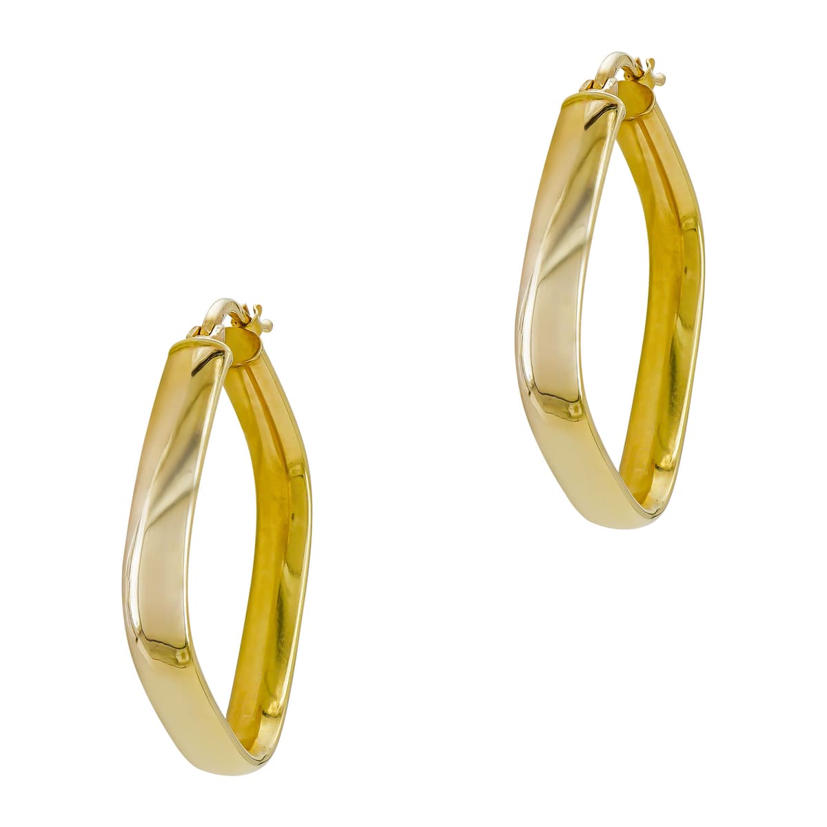 Women's Hoop Earrings Gofas Gold
