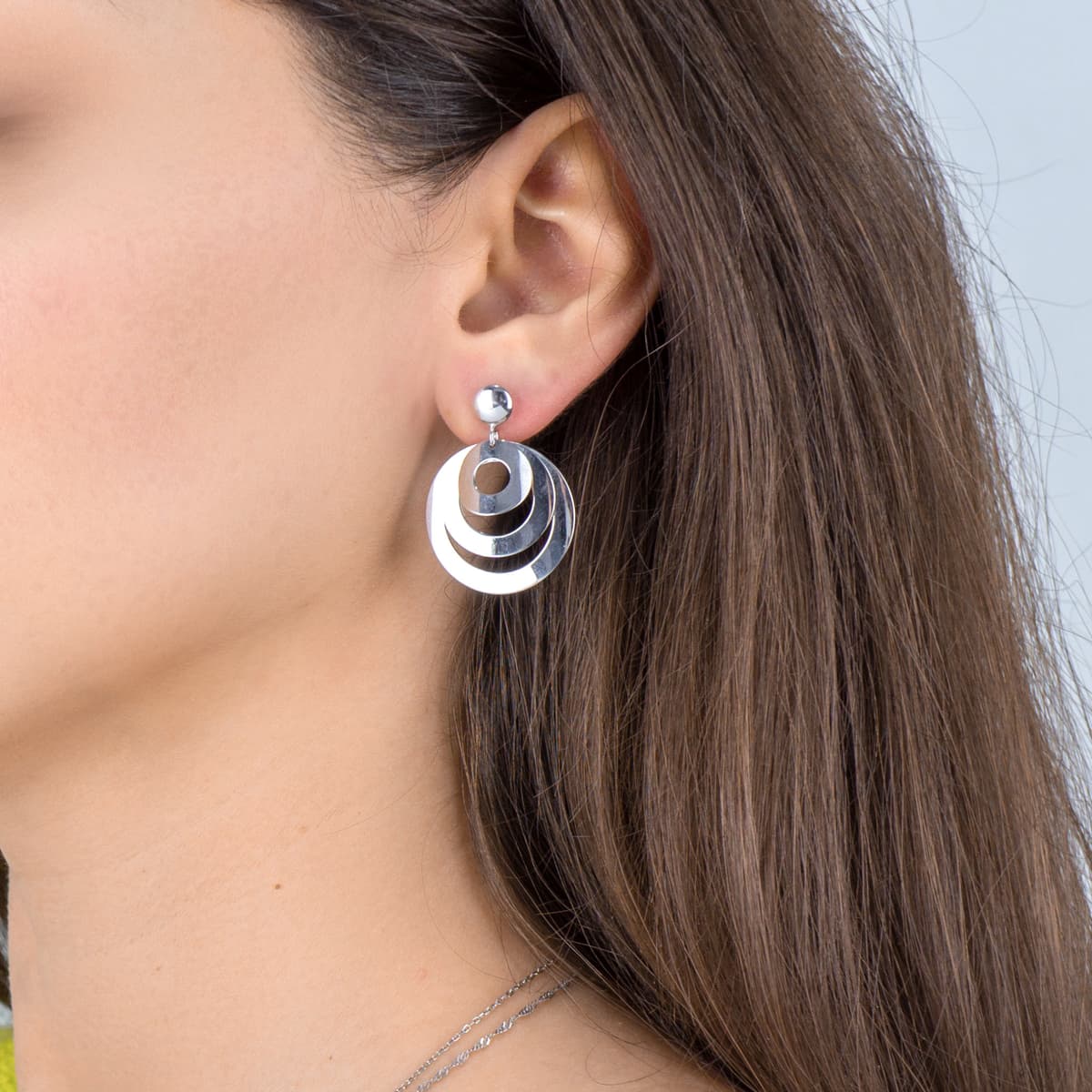 Women's Earrings Gofas Silver